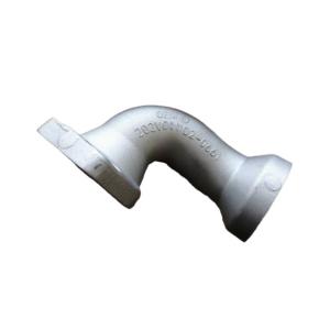 ‌Genuine Sinotruk HOWO Heavy-Duty Coolant Elbow Pipe 202V06302-0661  OEM Aluminum Alloy Coolant Transfer Fitting with ISO 4141-3 Certification