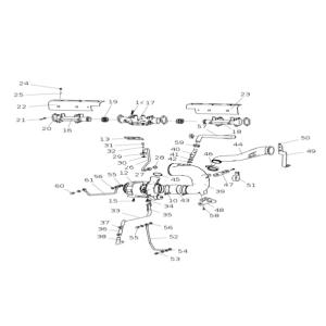 Genuine Sinotruk Parts - Air Intake Pipe VG1034110001 for HOWO Truck WD615 Engine